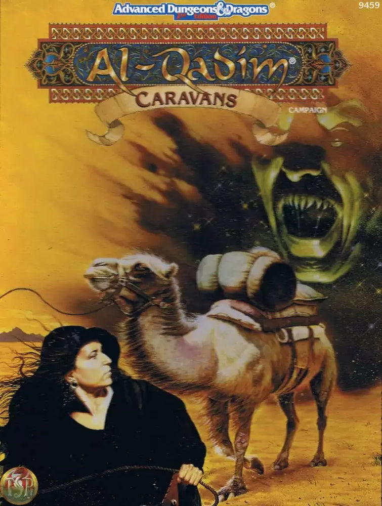 Al-Qadim Caravans- AD&D 2nd Edition Dungeons & Dragons - Reprint Softcover
