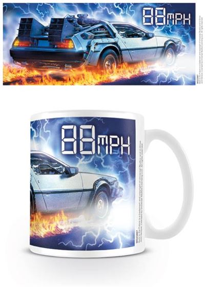 Back To The Future - 88 MPH - White Mug