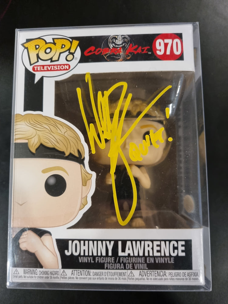 Johnny Lawrence #970 Cobra Kai Pop! Vinyl - Signed by Actor