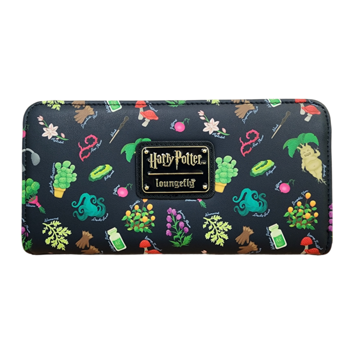 Harry Potter - Herbology 4" Faux Leather Zip-Around Wallet
