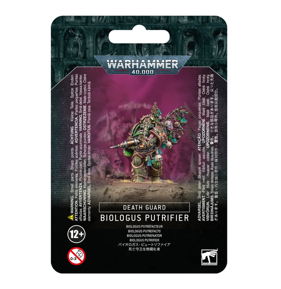 Warhammer 40,000: Death Guard Biologus Putrifier