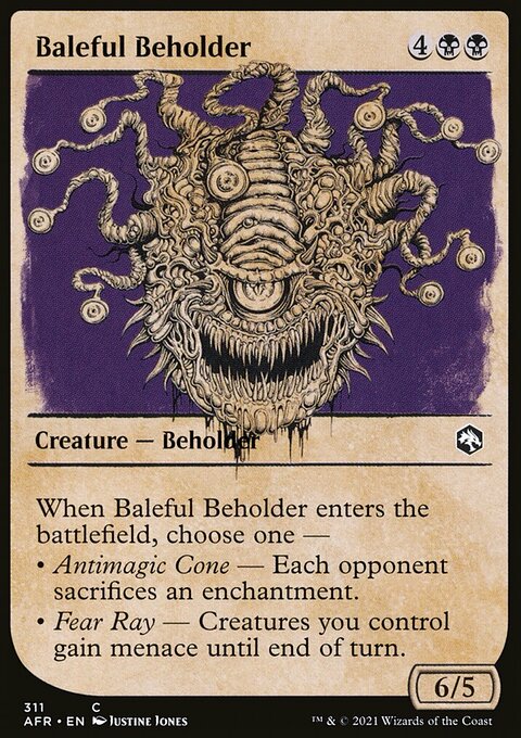 Baleful Beholder (Showcase) [Dungeons & Dragons: Adventures in the Forgotten Realms]