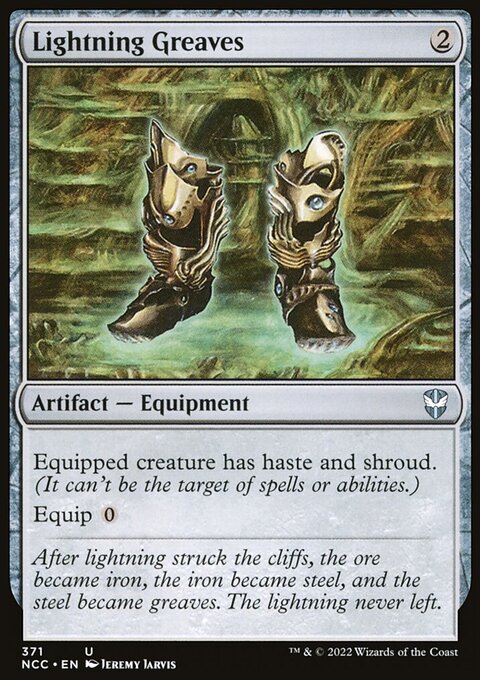 Lightning Greaves [Streets of New Capenna Commander]