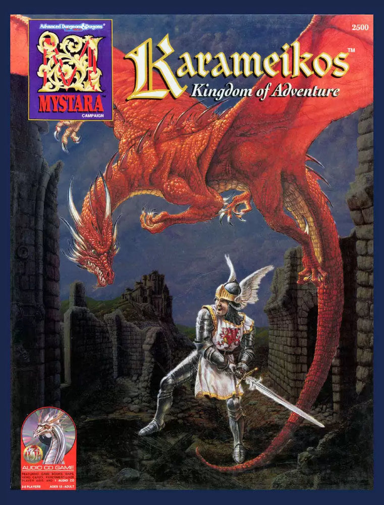 Karameikos Kingdom of Adventure - AD&D 2nd Edition Dungeons & Dragons - Reprint Softcover