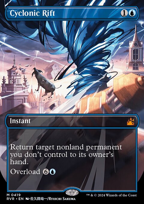 Cyclonic Rift (Anime Borderless) [Ravnica Remastered]