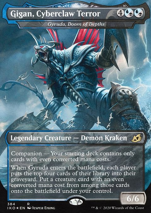 Gyruda, Doom of Depths - Gigan, Cyberclaw Terror (Godzilla Series) [Ikoria: Lair of Behemoths]