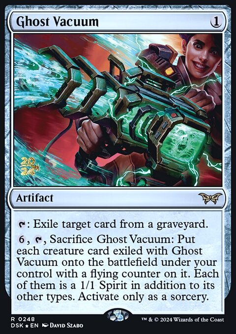 Ghost Vacuum [Duskmourn: House of Horror Prerelease Promos]