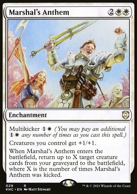 Marshal's Anthem [Kaldheim Commander]