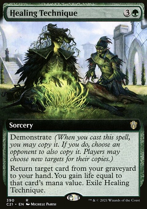 Healing Technique (Extended Art) [Commander 2021]