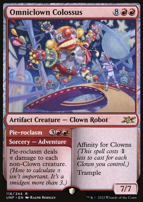 Omniclown Colossus // Pie-roclasm [Unfinity]