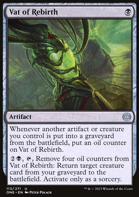 Vat of Rebirth [Phyrexia: All Will Be One]