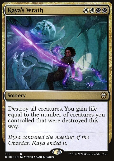 Kaya's Wrath [Dominaria United Commander]