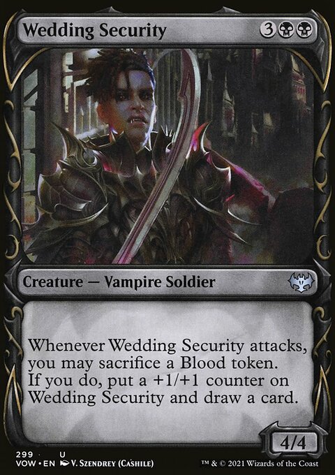 Wedding Security (Showcase Fang Frame) [Innistrad: Crimson Vow]