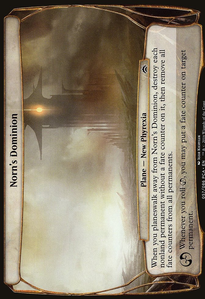 Norn's Dominion (Planes) [Planechase Anthology Planes]