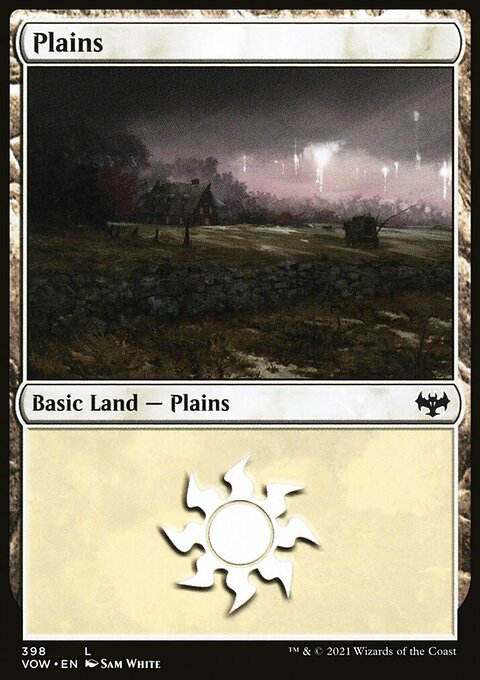 Plains (398) [Innistrad: Crimson Vow]