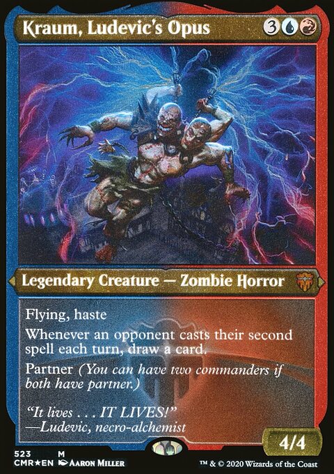 Kraum, Ludevic's Opus (Etched) [Commander Legends]