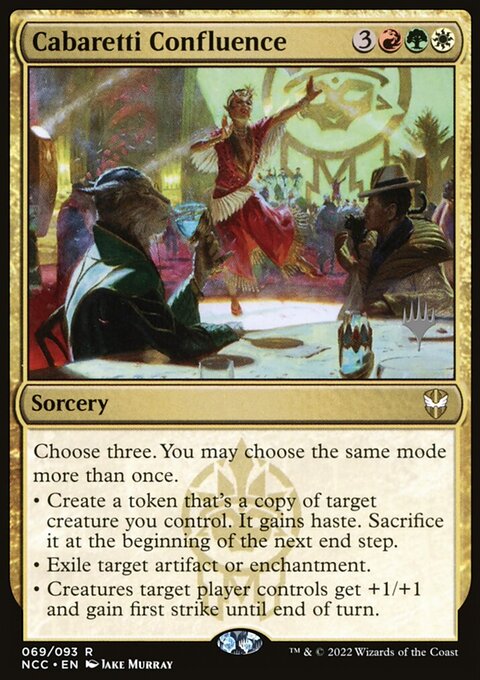 Cabaretti Confluence (Promo Pack) [Streets of New Capenna Commander Promos]