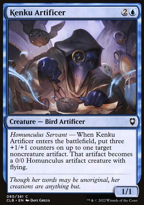 Kenku Artificer [Commander Legends: Battle for Baldur's Gate]