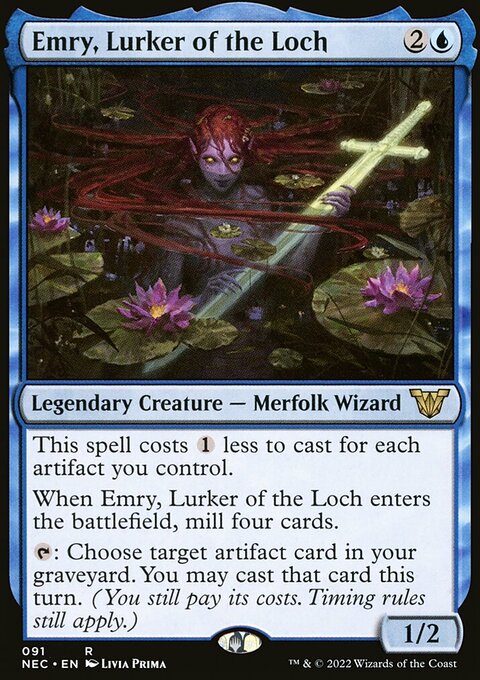 Emry, Lurker of the Loch [Kamigawa: Neon Dynasty Commander]