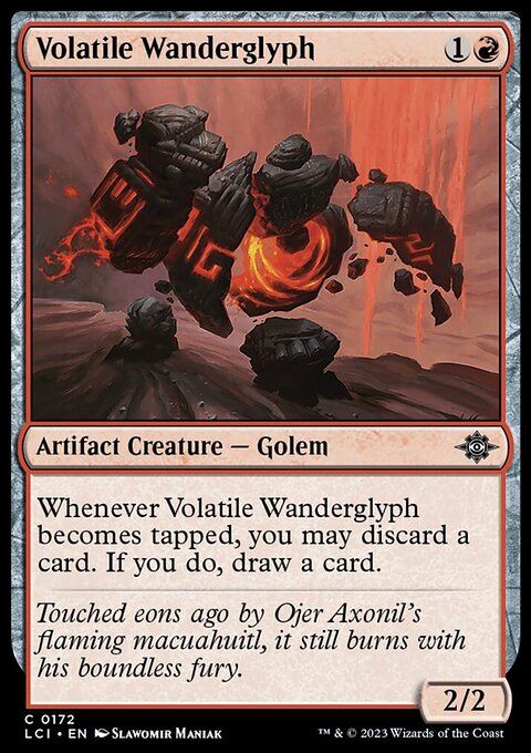 Volatile Wanderglyph [The Lost Caverns of Ixalan]