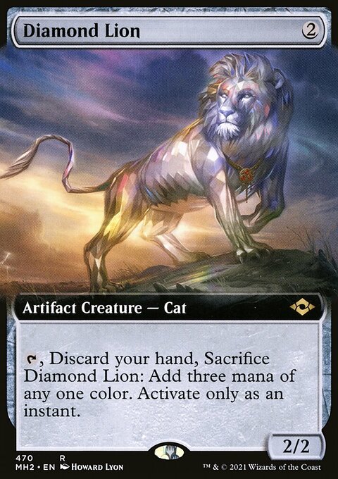 Diamond Lion (Extended Art) [Modern Horizons 2]