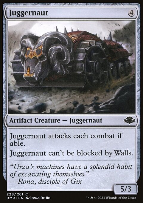 Juggernaut [Dominaria Remastered]