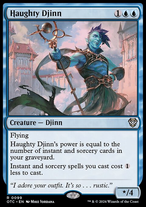 Haughty Djinn [Outlaws of Thunder Junction Commander]