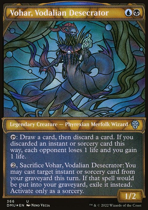 Vohar, Vodalian Desecrator (Showcase Textured) [Dominaria United]