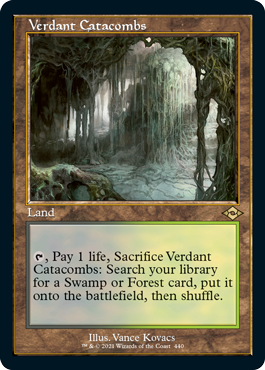 Verdant Catacombs (Retro Foil Etched) [Modern Horizons 2]