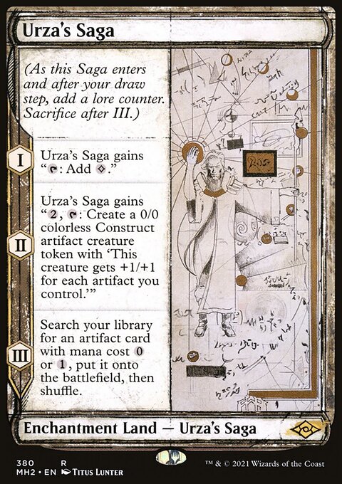 Urza's Saga (Sketch) [Modern Horizons 2]