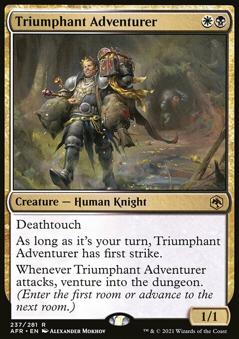 Triumphant Adventurer [Dungeons & Dragons: Adventures in the Forgotten Realms]