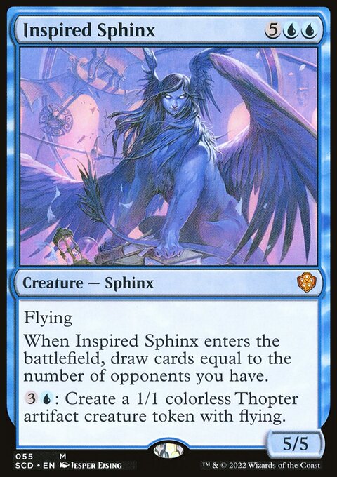Inspired Sphinx [Starter Commander Decks]