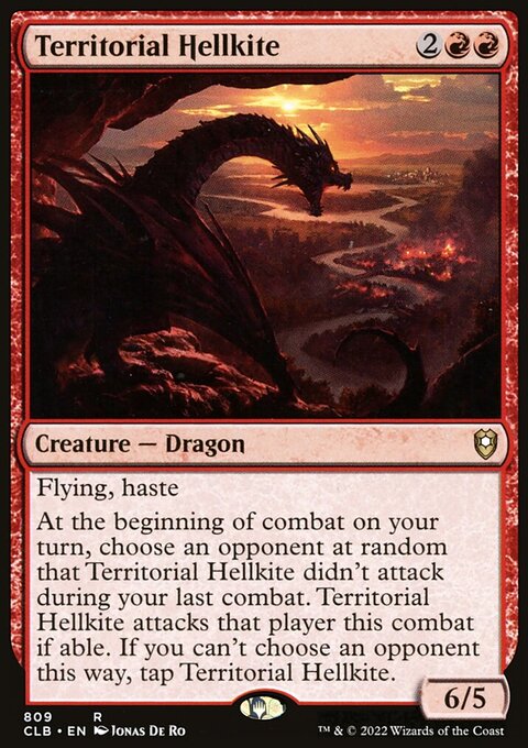 Territorial Hellkite [Commander Legends: Battle for Baldur's Gate]