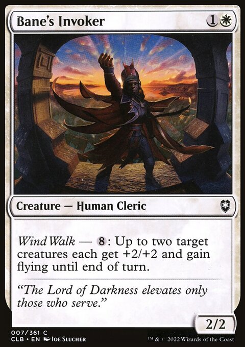 Bane's Invoker [Commander Legends: Battle for Baldur's Gate]