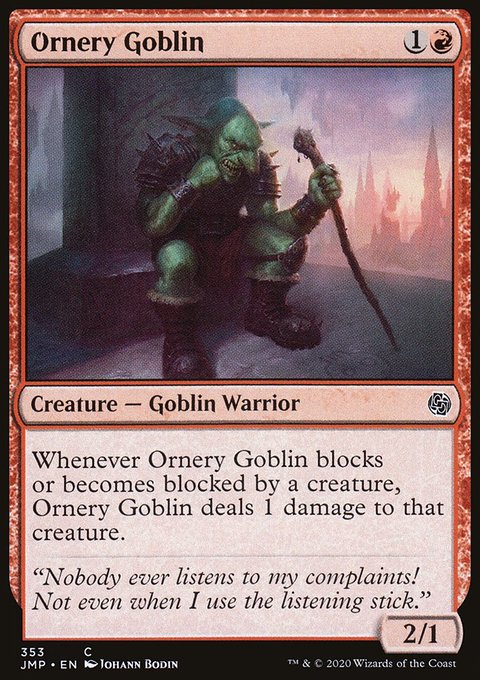 Ornery Goblin [Jumpstart]