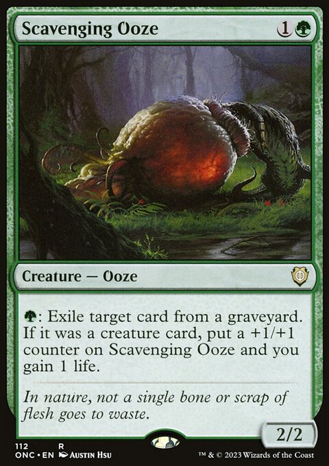 Scavenging Ooze [Phyrexia: All Will Be One Commander]