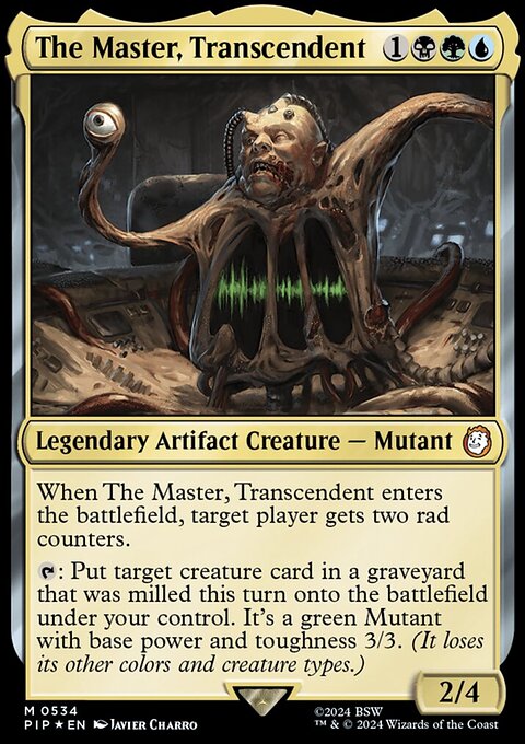 The Master, Transcendent (Surge Foil) [Fallout]