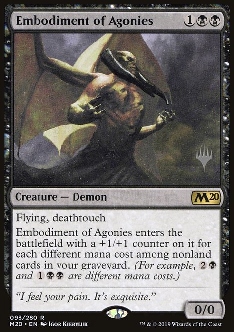 Embodiment of Agonies [Core Set 2020 Prerelease Promos]