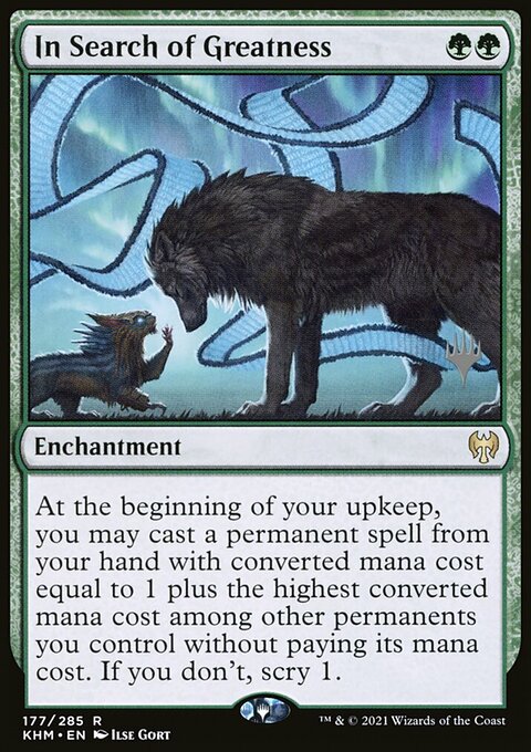 In Search of Greatness (Promo Pack) [Kaldheim Promos]