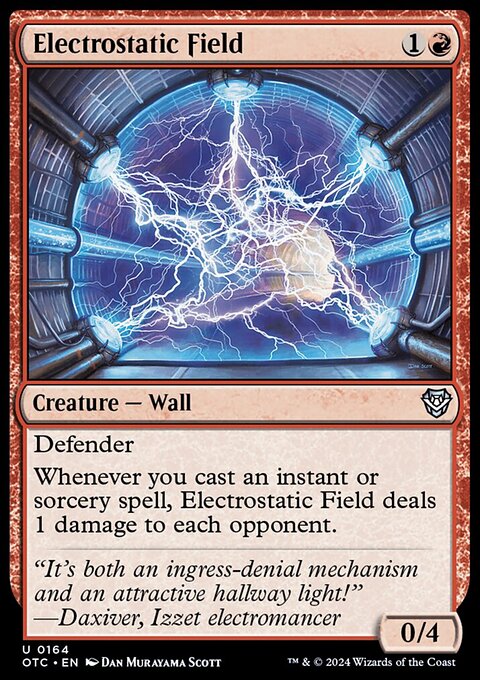 Electrostatic Field [Outlaws of Thunder Junction Commander]