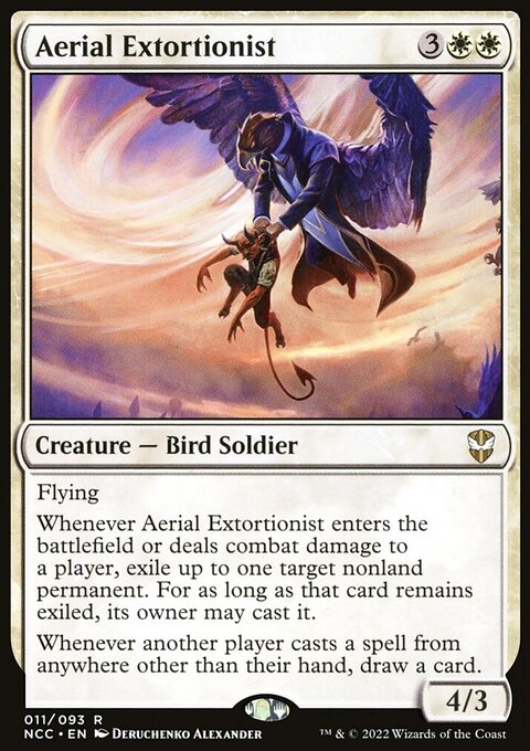 Aerial Extortionist [Streets of New Capenna Commander]