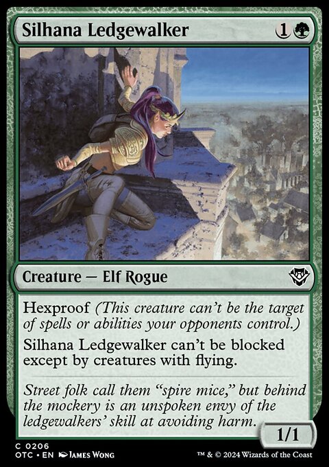 Silhana Ledgewalker [Outlaws of Thunder Junction Commander]