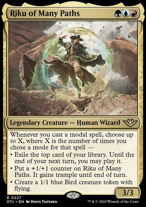 Riku of Many Paths [Outlaws of Thunder Junction]