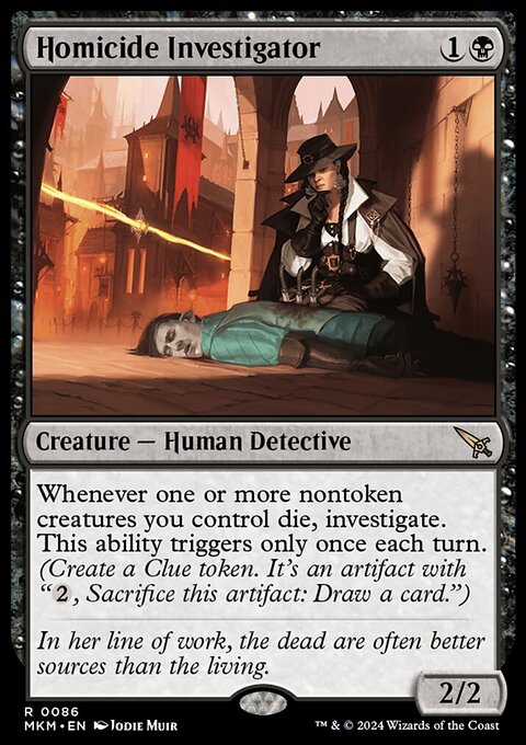 Homicide Investigator [Murders at Karlov Manor]