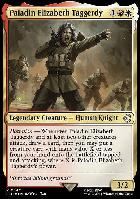 Paladin Elizabeth Taggerdy (Surge Foil) [Fallout]