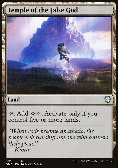 Temple of the False God [Phyrexia: All Will Be One Commander]