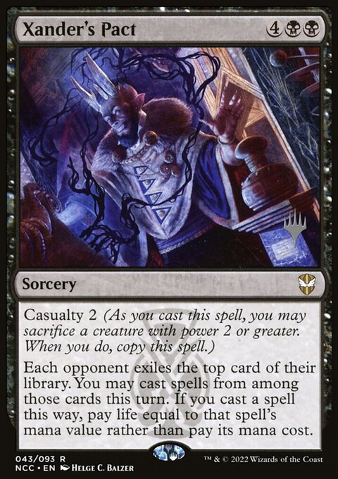 Xander's Pact (Promo Pack) [Streets of New Capenna Commander Promos]