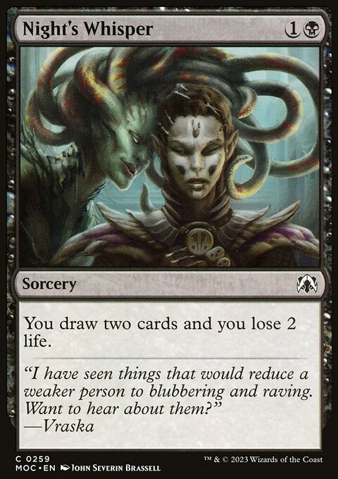 Night's Whisper [March of the Machine Commander]