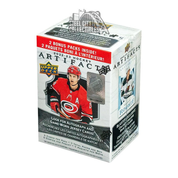 2022/23 NHL Upper Deck Artifacts Hockey 7-Pack Blaster Box