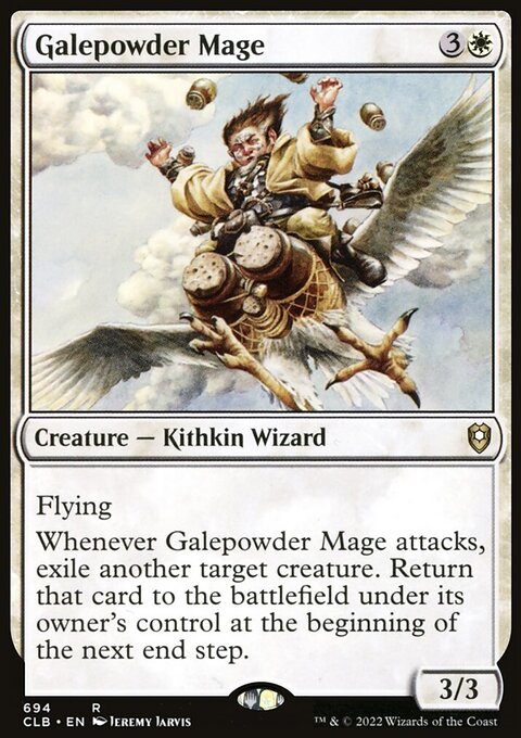 Galepowder Mage [Commander Legends: Battle for Baldur's Gate]